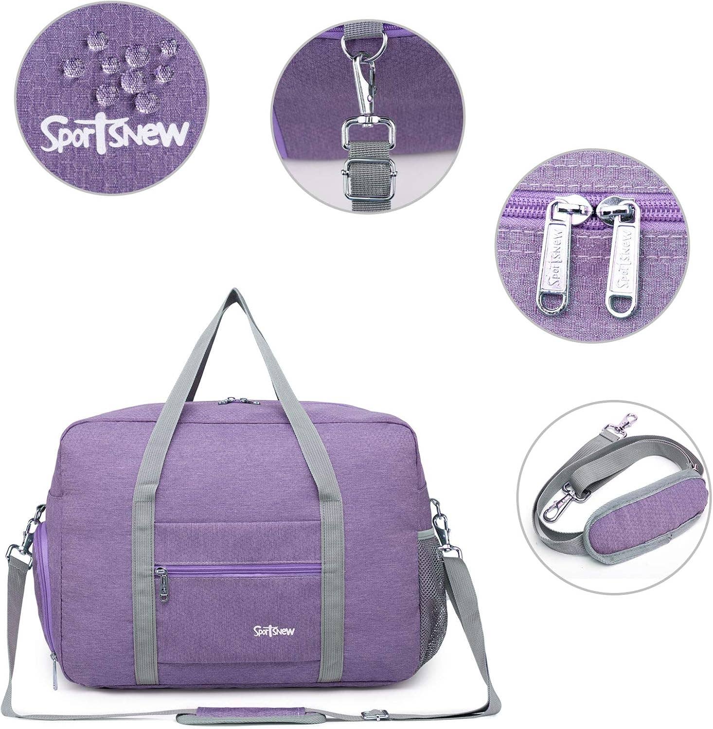 wandf – Großhandel Sporttasche – Unisex – Sportsnew 16" Sporttasche mit Nass-Schuhfach, Reisetasche3