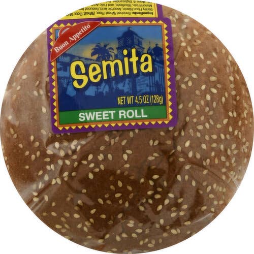 Long Island Candy Factory – Engroshandel Kage – Bon Appetit Bageri Semita sød rulle 4,5 oz 8 Ct0