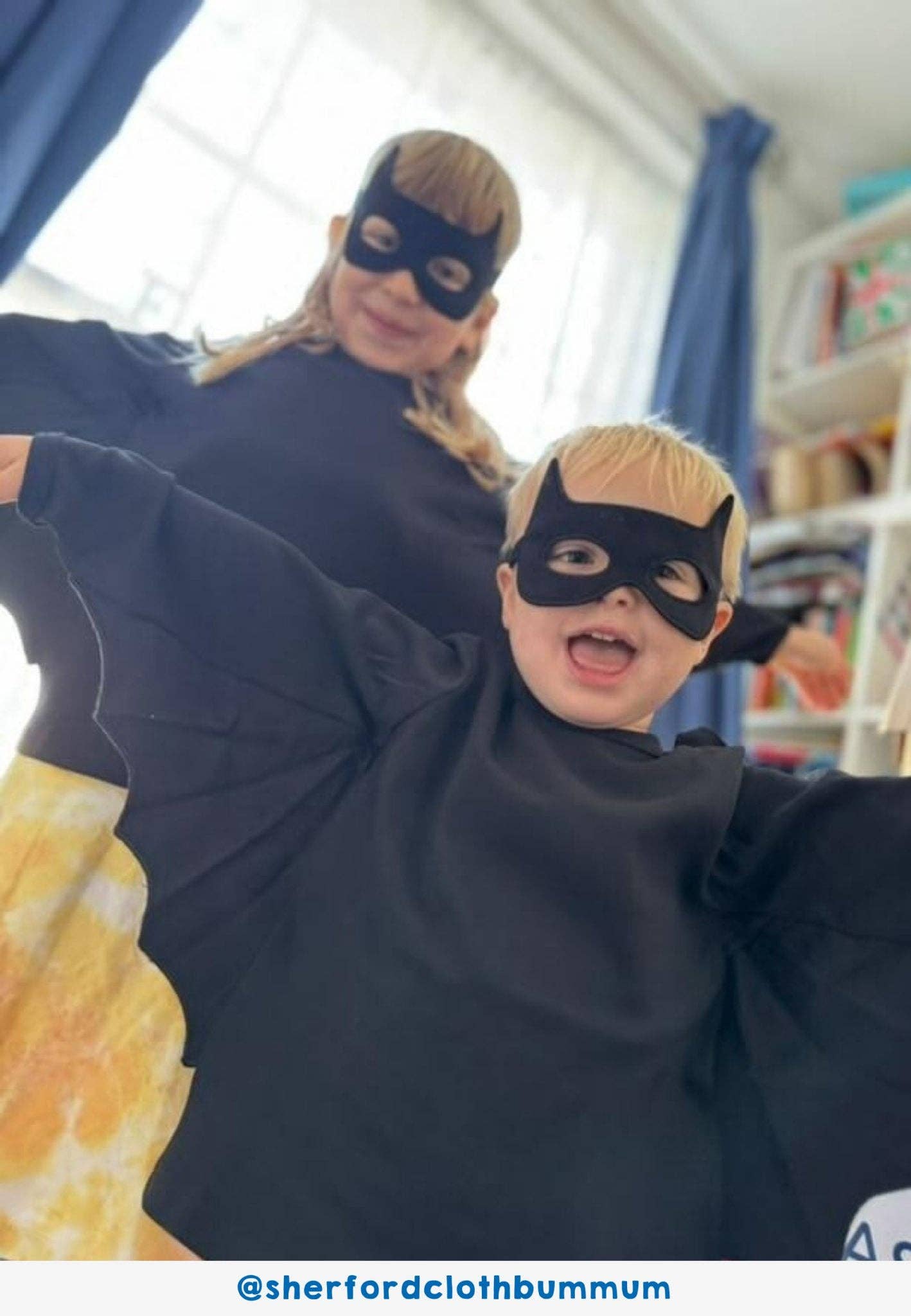 Toby Tiger GmbH - Wholesale Top & Pant Set - Kids - Bio-Baumwoll Kinder Verkleidungsset, Fledermaus4