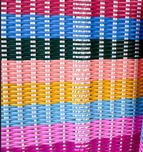 ixöq - Wholesale Tote Bag - Women's - Ixoq Cesta Tote Large ~ Multi Striped ~ Unlined6