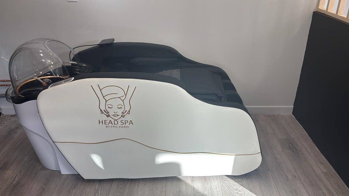 HEADSPA PARIS – wholesale Stol – KYOTO lyxig elektrisk HeadSpa massagefåtölj/säng (bredd)1