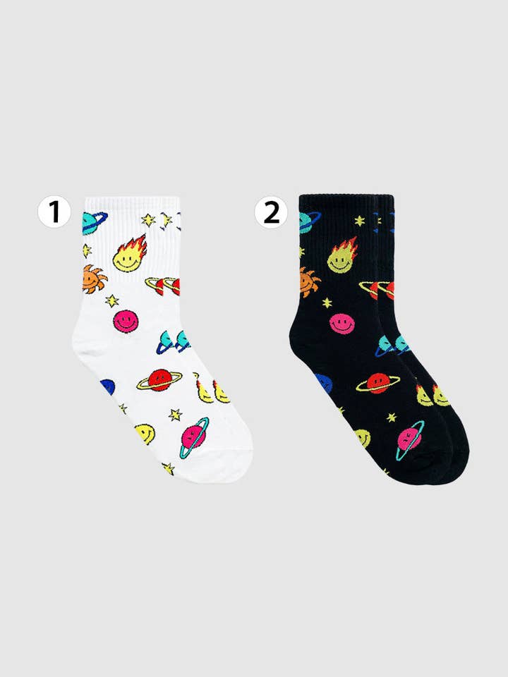 Crew Smile Cosmos Socken für Damen für den Großhandel von 7DAYSSOCKS