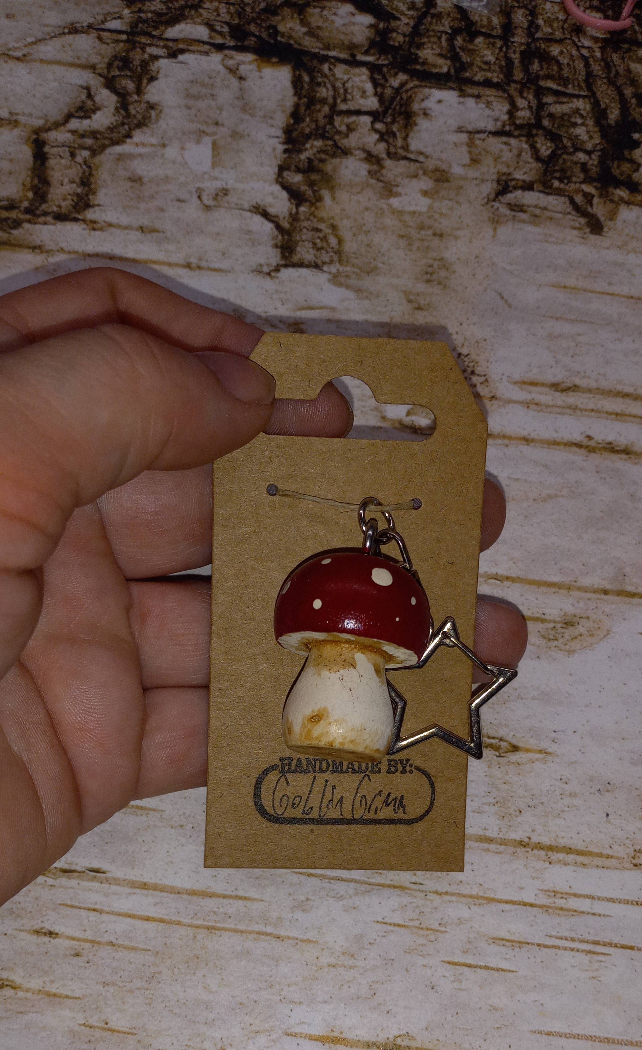 Goblin Grimm Gifts - Wholesale Keychain - Women's - Hand Painted Mushroom Keychains2