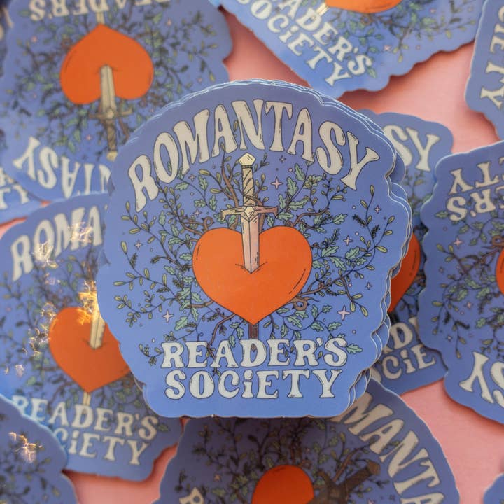 Jollie Ollie Designs - Wholesale Sticker - Romantasy Reader's Society Sticker