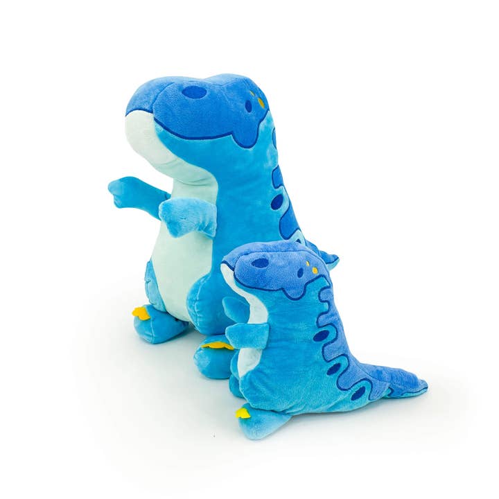 Womple Studios - Wholesale Stuffed/Plush Toy - Kids & Baby - DinoGlows MEGA T Rex Reversible Fossil Plush Dinosaur