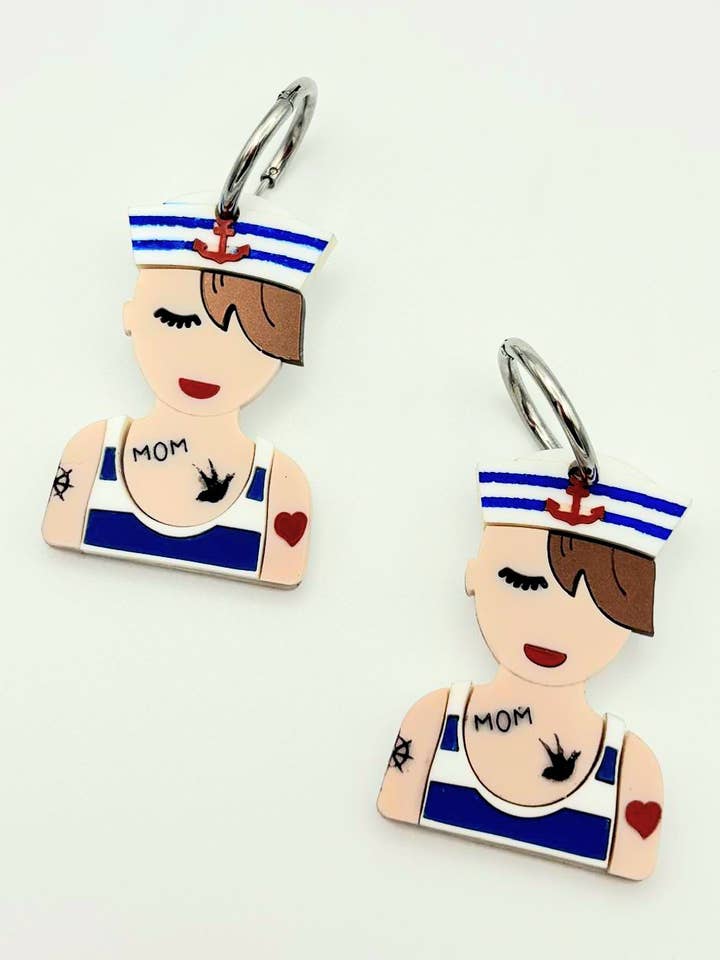 Zeeman Oorbellen voor wholesale door LadyRockCreaciones