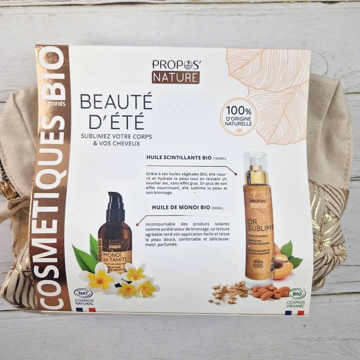 Propos'Nature - Wholesale Bath & Body Set - Sublime Beauty Cosmetic Kit - 2 Organic Treatments - Christmas5