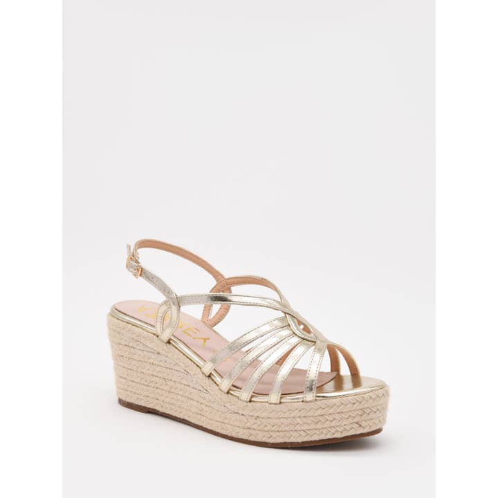 Keilsandale mit überkreuzten Riemen für den Großhandel von Azarey