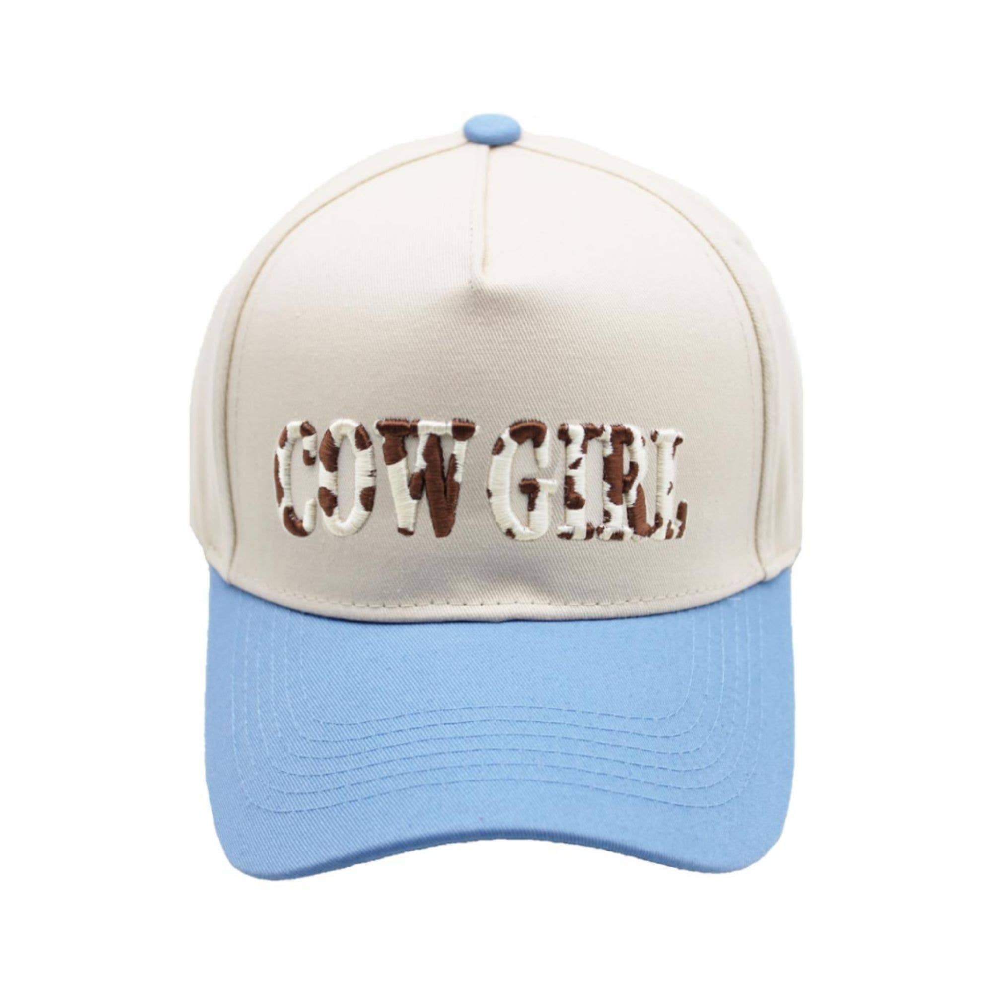 Hatzzi - Wholesale Trucker Hat - Women's - COW GIRL 3D Embroidered Trucker Hat2