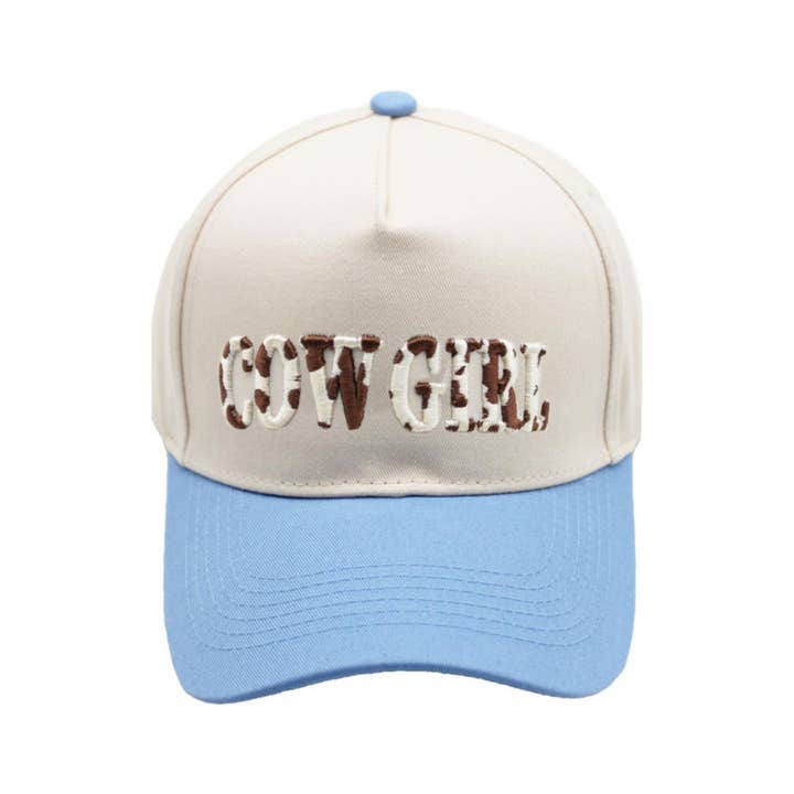 Hatzzi - Wholesale Trucker Hat - Women's - COW GIRL 3D Embroidered Trucker Hat2