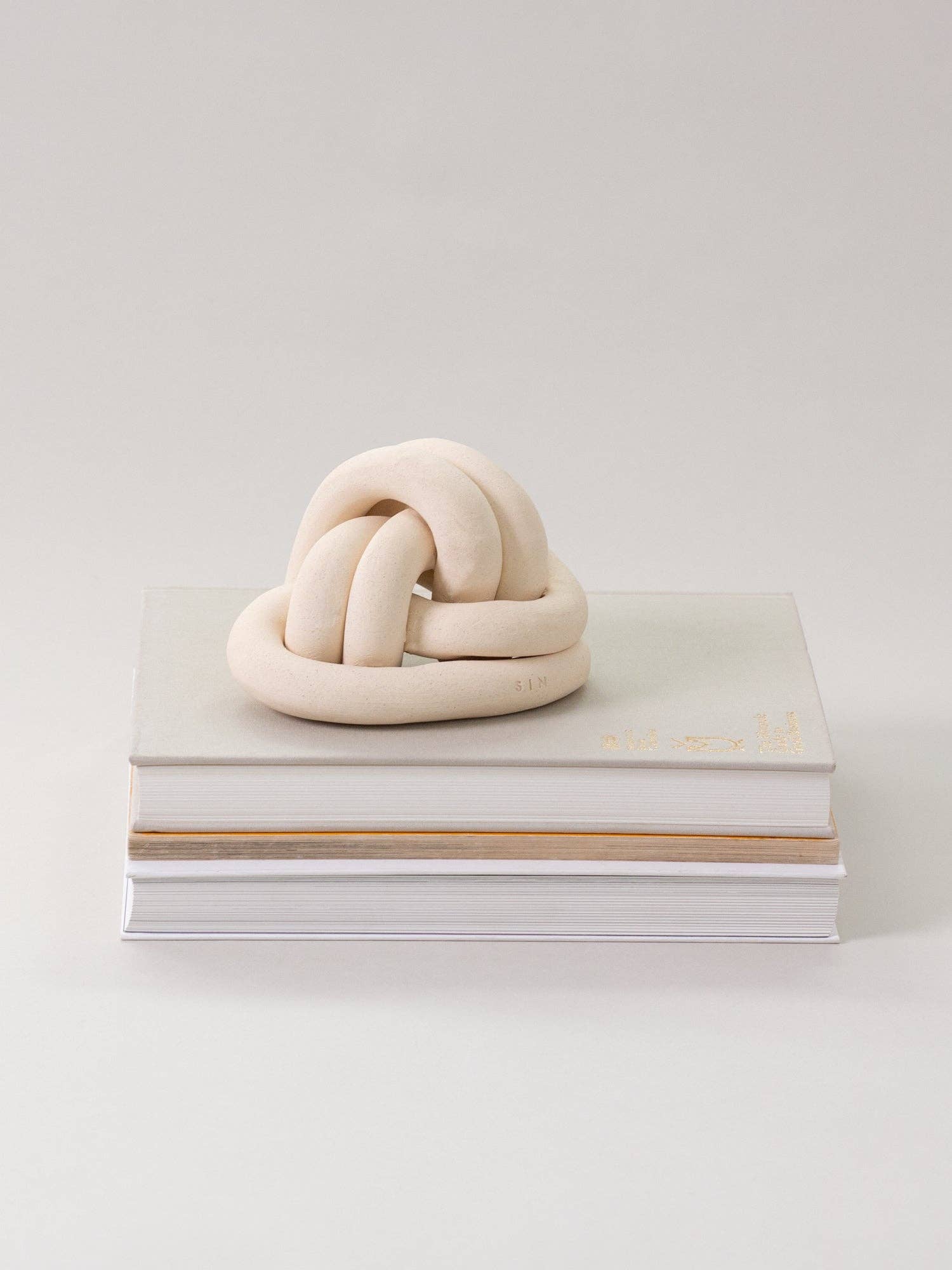 Virginia Sin - Wholesale Decorative Tabletop Object - XL Fist Knot, Bone5