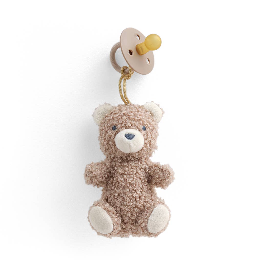 Itzy Ritzy Canada - Vente Tétine – bébé - *Nouvelles options* Sucette en caoutchouc naturel Bitzy Pal & Peluche0