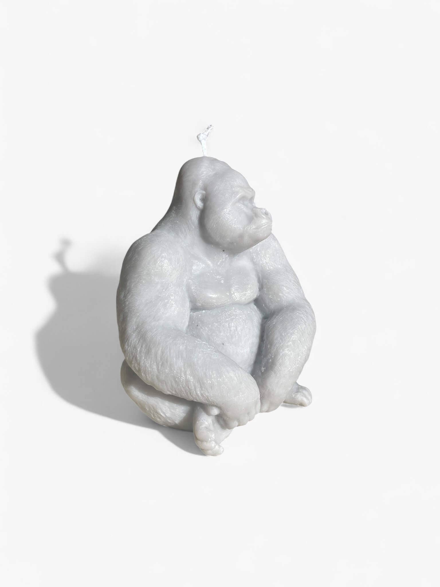 Grey Gorilla Candle: Awaken Your Interior Decoration for wholesale on Faire3