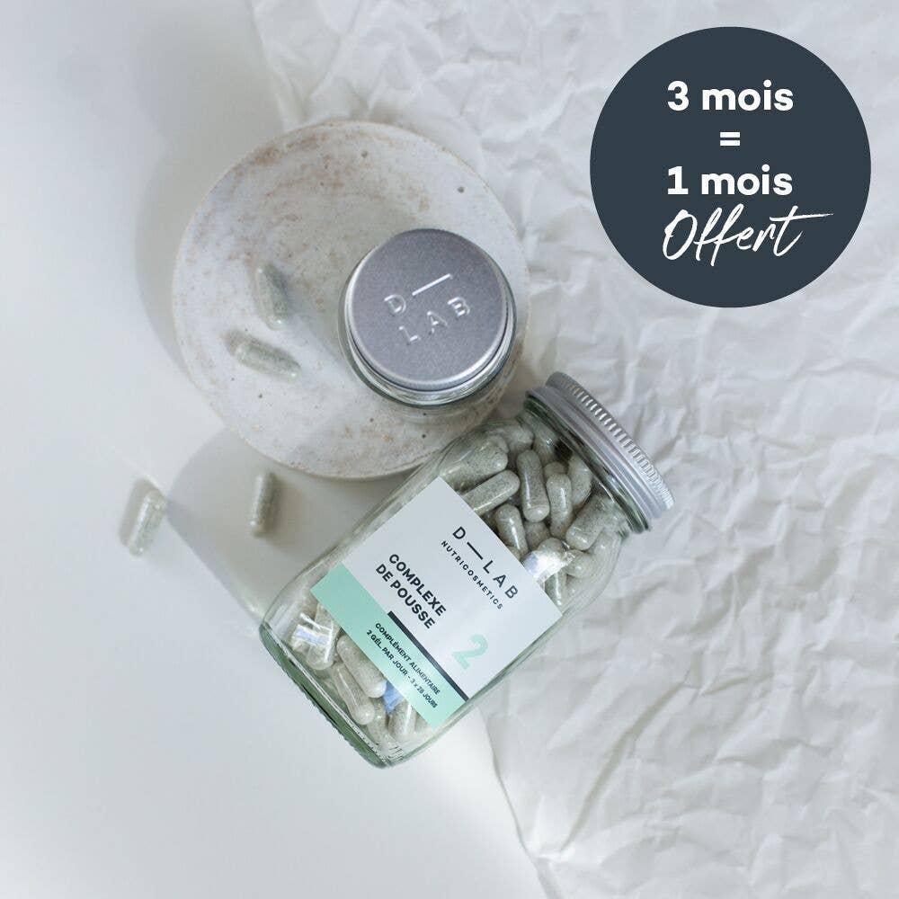 D-LAB NUTRICOSMETICS - Wholesale Oral Supplement/Vitamin - GROWTH COMPLEX - Nutrition & Bulb Activity1