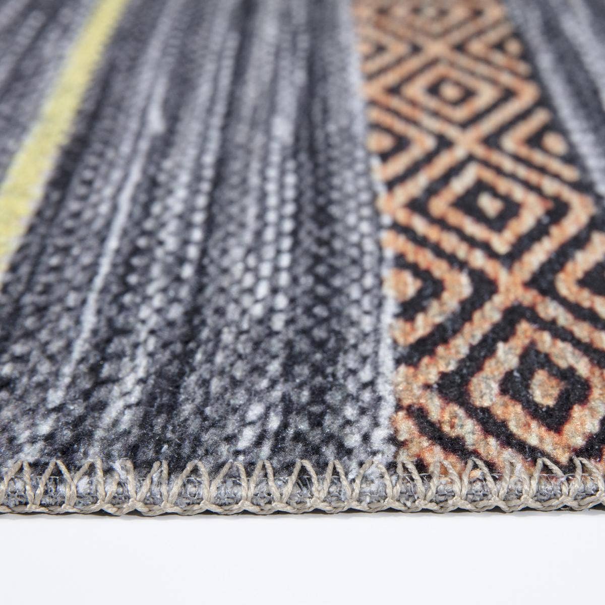 O&Ko - Wholesale Rug Pad - Nobasta Grey Living Room Rug 115x180Cm3