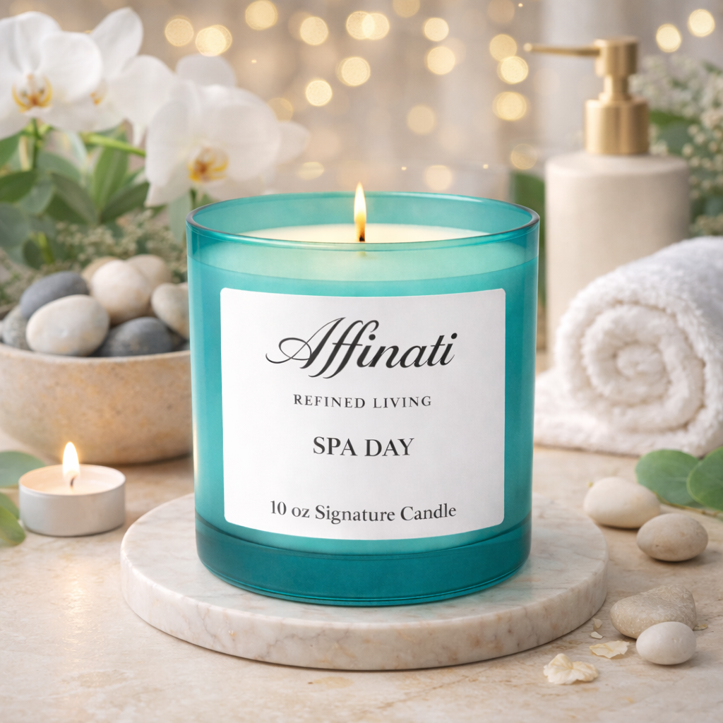 Affinati - Wholesale Jar/Filled Candle - Spa Day Signature Candle2