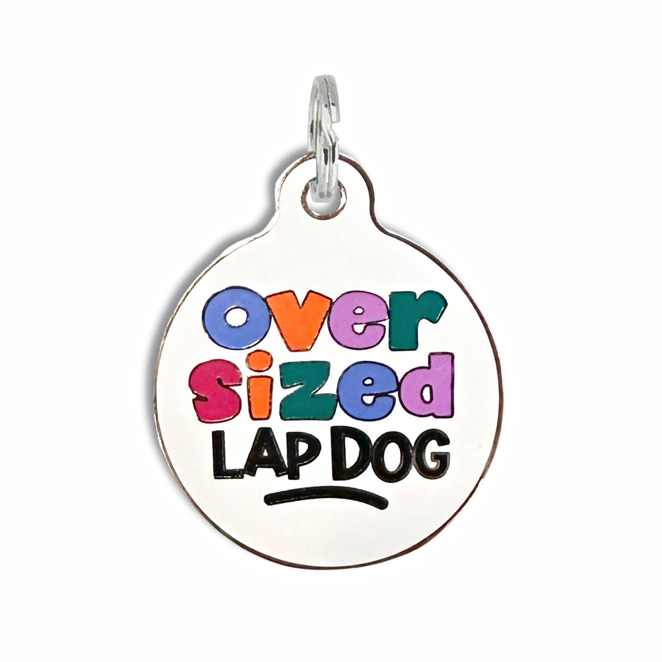 Bad Tags - Wholesale Pet identification tag – Dog - Dog ID Tag with Personalized QR Code - Oversized Lap Dog