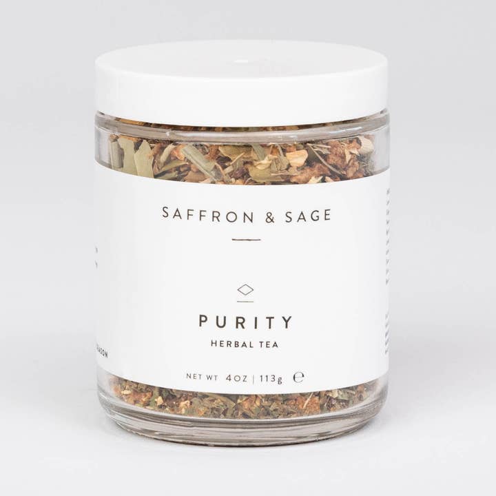 Saffron & Sage Purity Tea for wholesale by Saffron & Sage
