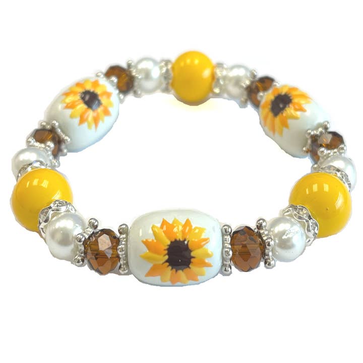 Fiona Accessories - Vente Bracelet de perles - Bracelet en forme de rose lavande, oeillet, jasmin, mayflower10