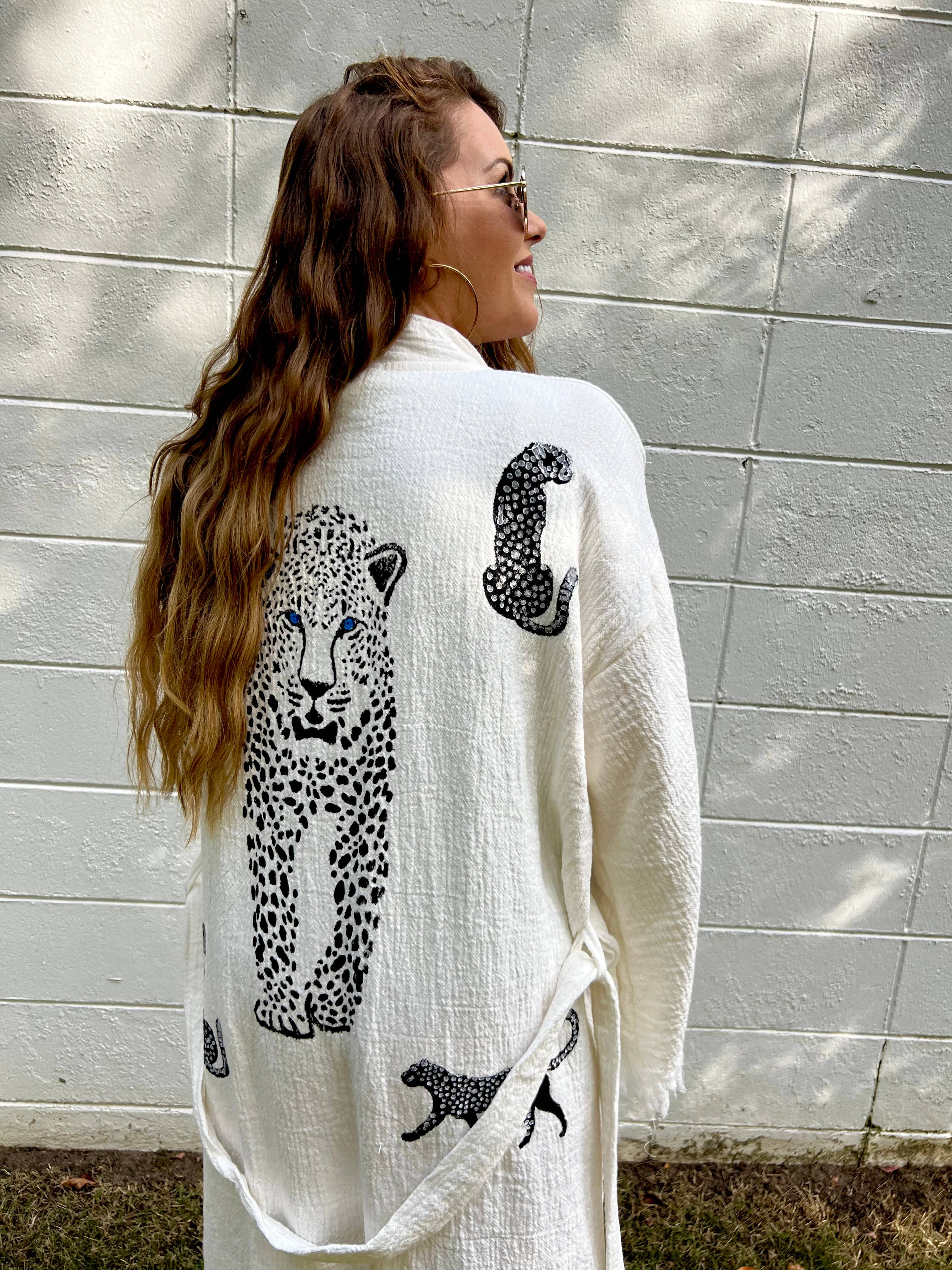 Karli Buxton - Wholesale Kaftan - Women's - Black Leopard Kaftan Christmas!4