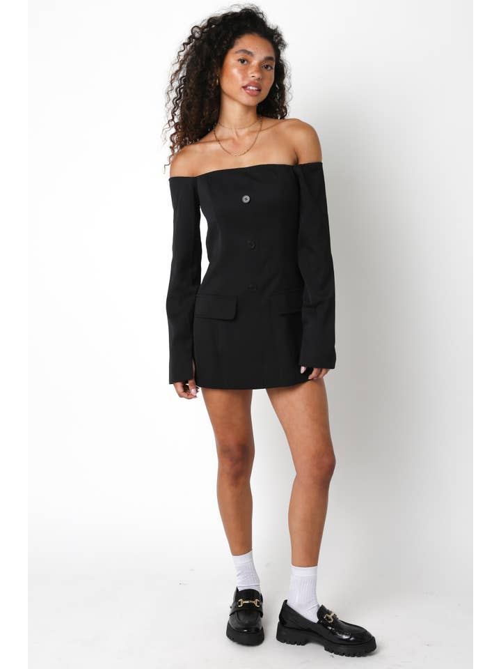 Olivaceous - Wholesale Dress - Women's - Logan Mini Dress3