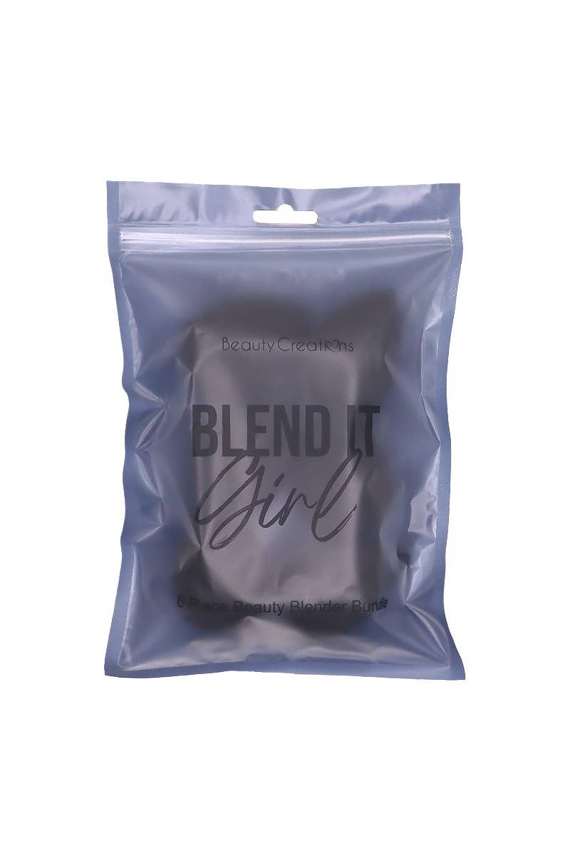 PINEAPPLE Beauty – wholesale Make-up sponge/blender – Beauty Creations BGBB Blend It Girl Beauty Blender Black - 64