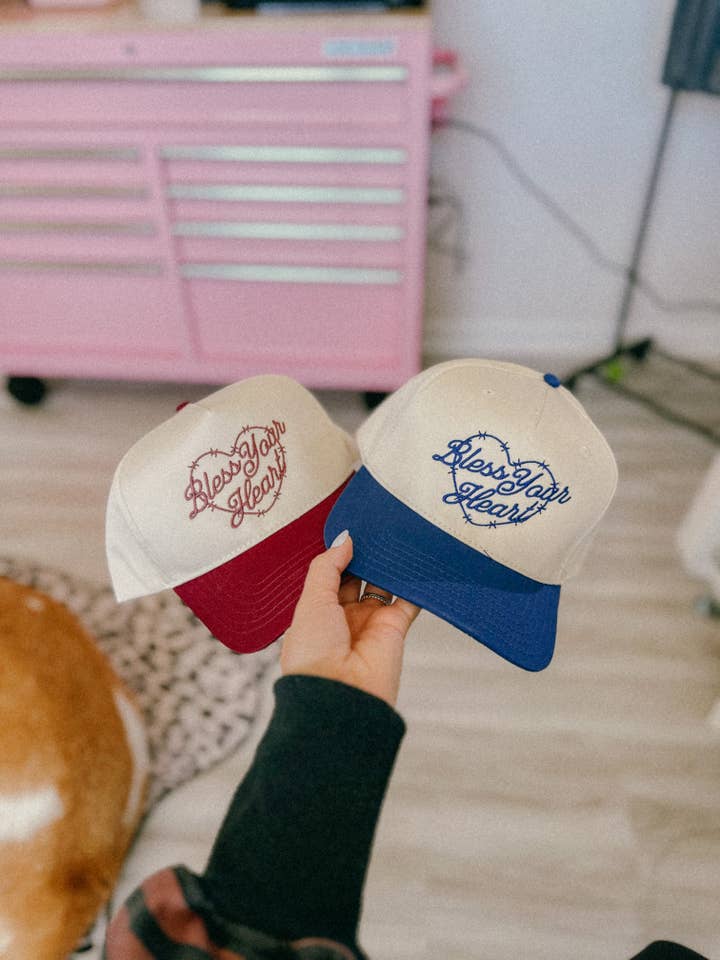 Bless Your Heart Foam Trucker Hat for wholesale by DigitalxCowgirl