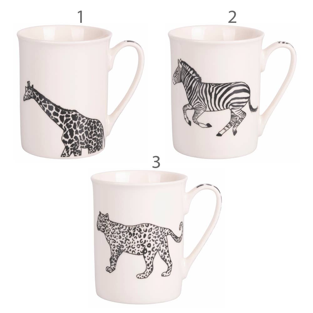 VdE Tivoli 1996 - Wholesale Coffee/Tea Cup - SAFARI MUG 3 ASSORTED 360ML1