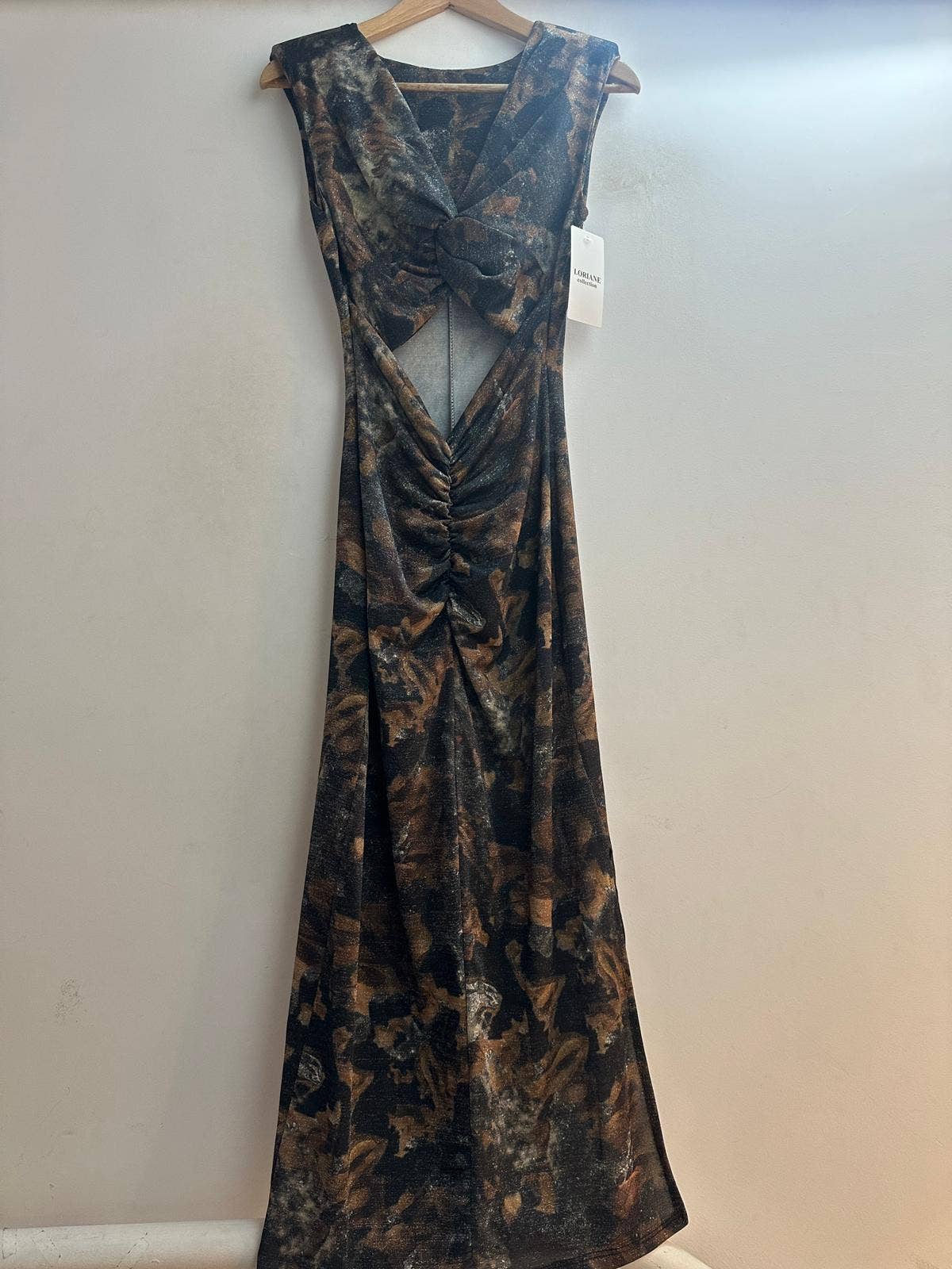 LORIANE – wholesale Dress – Women's – 10246R Printed long dress10