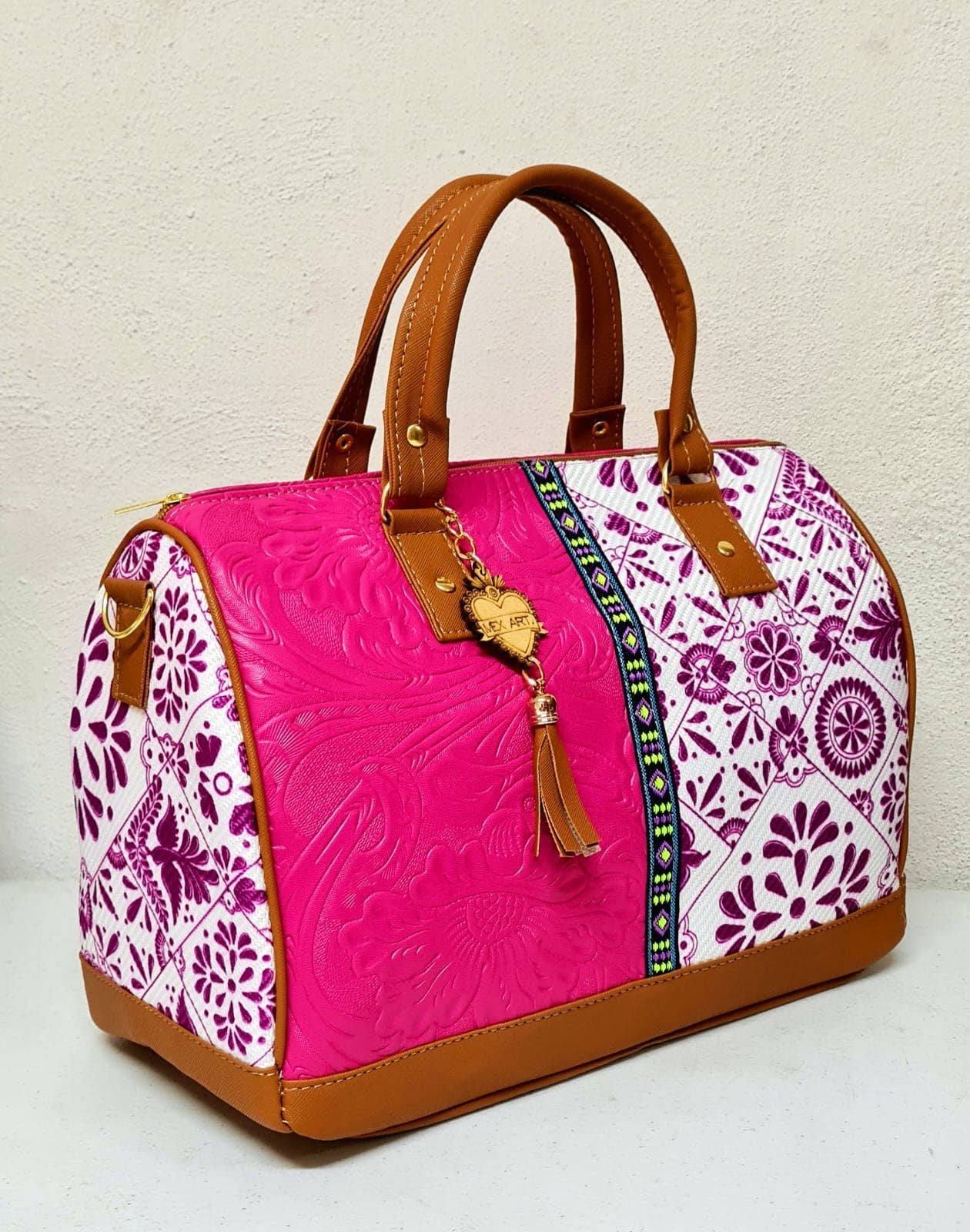 GMCE Global Trading, LLC - Wholesale Satchel - Women's - Artisan Handcrafted Satchel Embroidered Jute Bag14