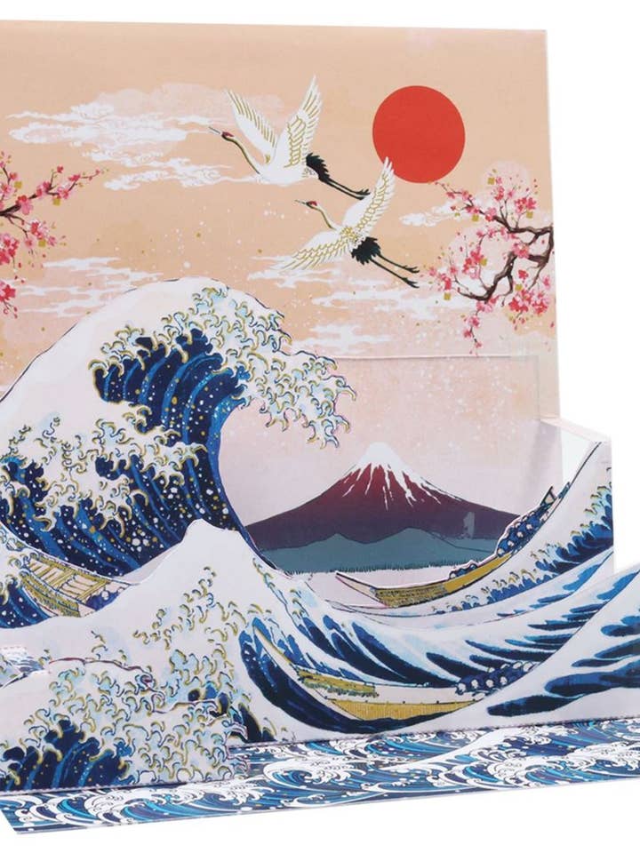 2445-22677 - 3D Pop-Up Ola de Hokusai para venta al por mayor de Multi Técnica de Papelería SA