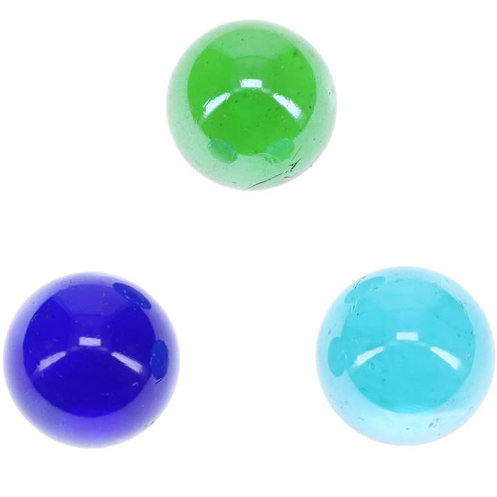 WE Games heldere marmeren stenen met canvas tas voor wholesale door Wood Expressions