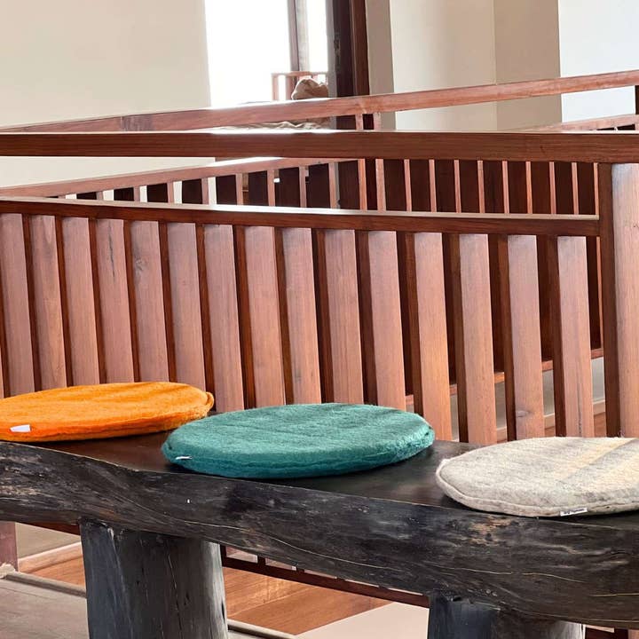 Woollyfelt - Wholesale Chair Cushion - Handmade Pure Wool Felt Seat Cushion for Chairs and Benches1