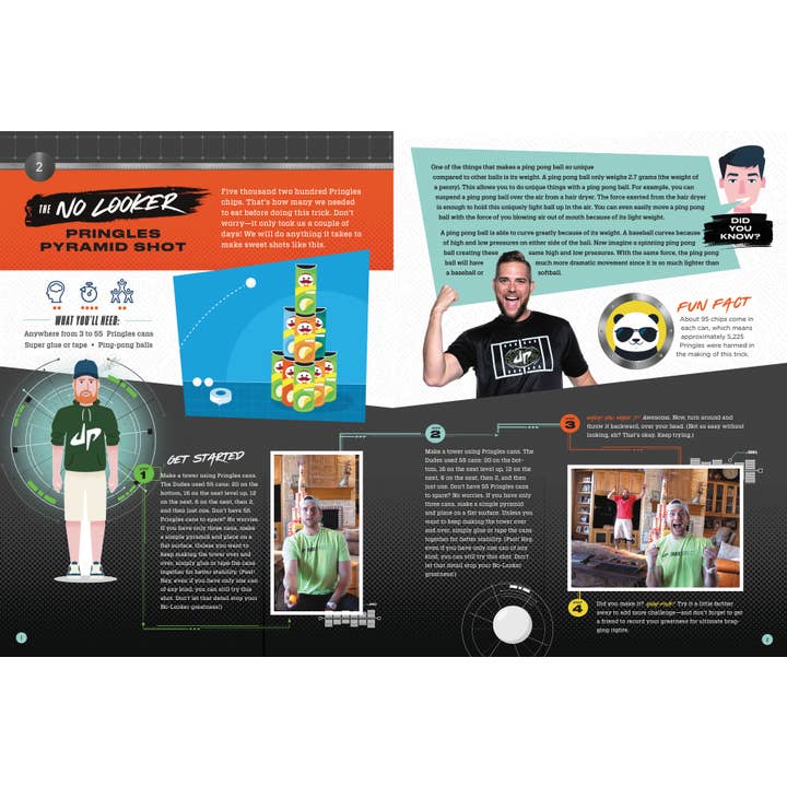 HarperCollins Christian Publishing - Wholesale Sports & Recreation - Dude Perfect 101 Tips, Tricks, And Cool Stuff1