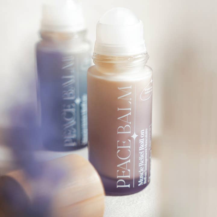 The Peace Labs - Wholesale Muscle Lotion/Rub/Gel - Lavender – Peace Balm Muscle Relief Roll On2