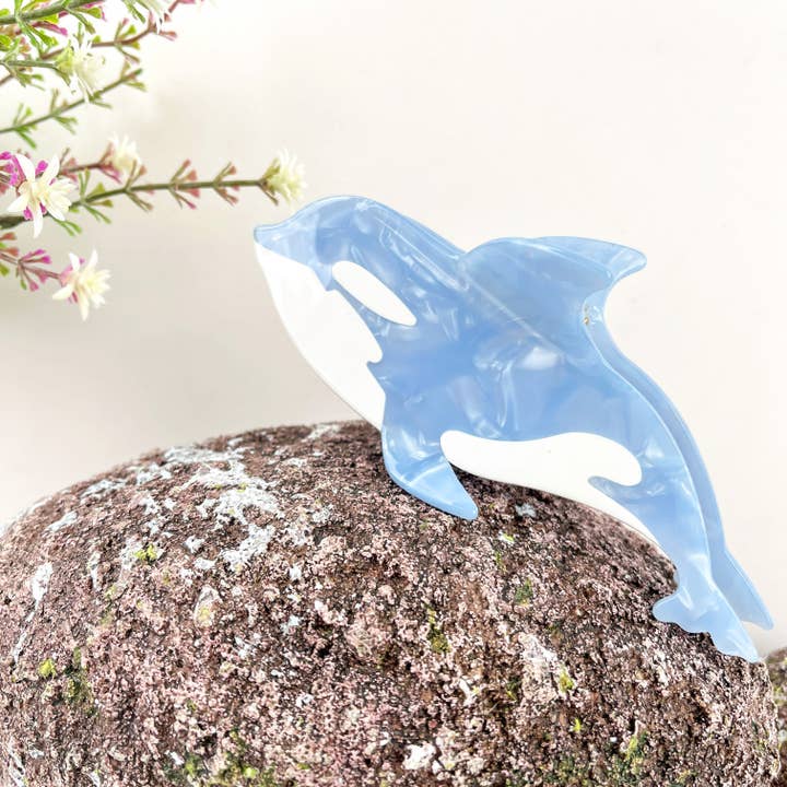 mildstyles - Wholesale Hair Clip - Women's - Tiger Shark and Whale Acetate Hair Claw Clip1