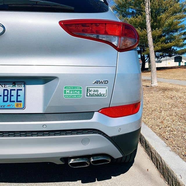 Little Something Co. - Wholesale Sticker - Maine Vacationland Sign Sticker1