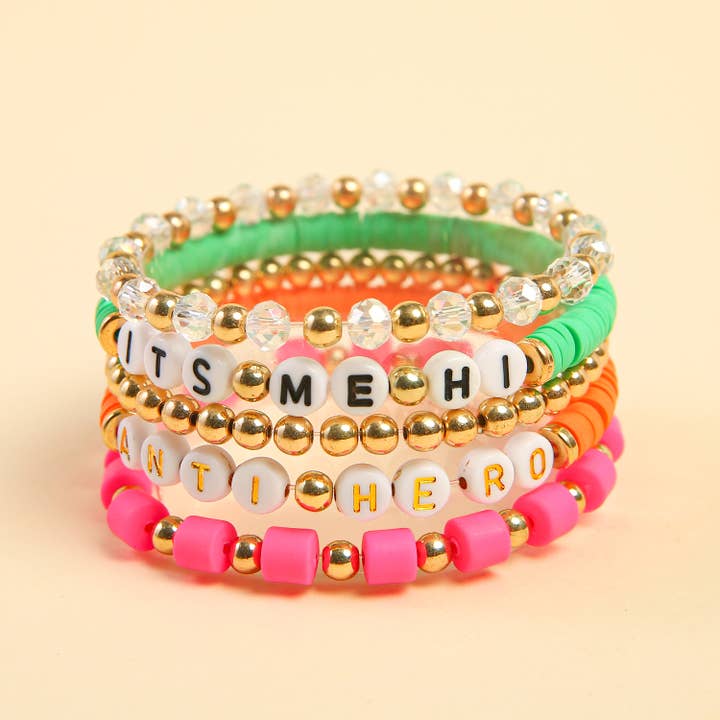Little Trendy - Wholesale Jewelry Set - Taylor Swift Bracelet Set Colorful Beads Friendship Bracelet10