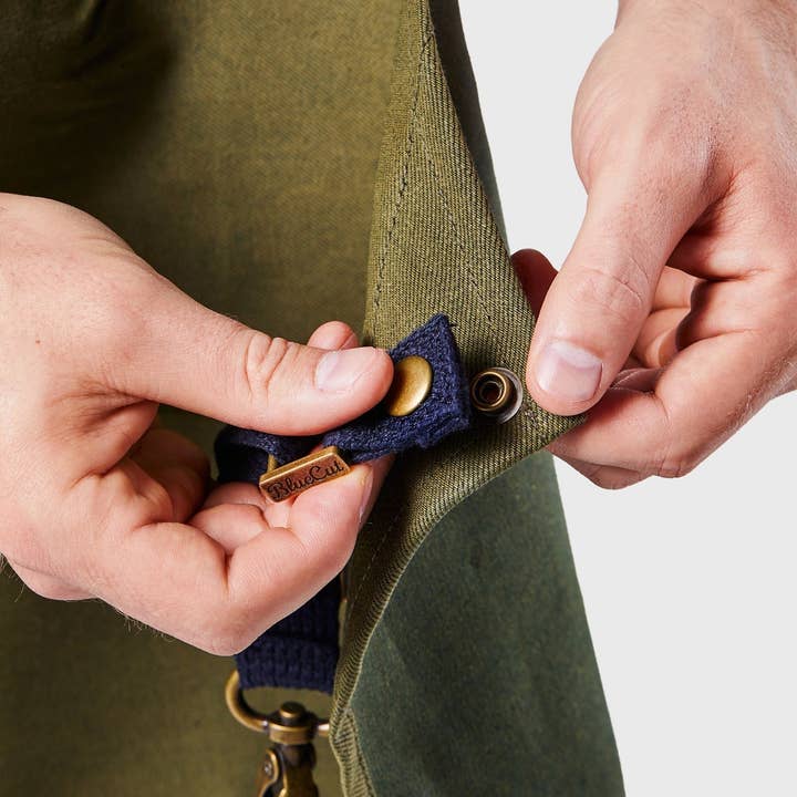 BlueCut - Wholesale Apron - Mason Apron- Selvage Denim8