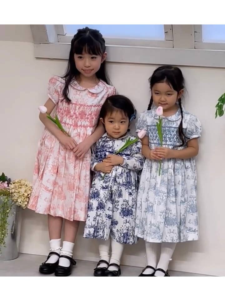 Annafie London Ltd - Wholesale Dress - Kids - GISELLE smocked dress2