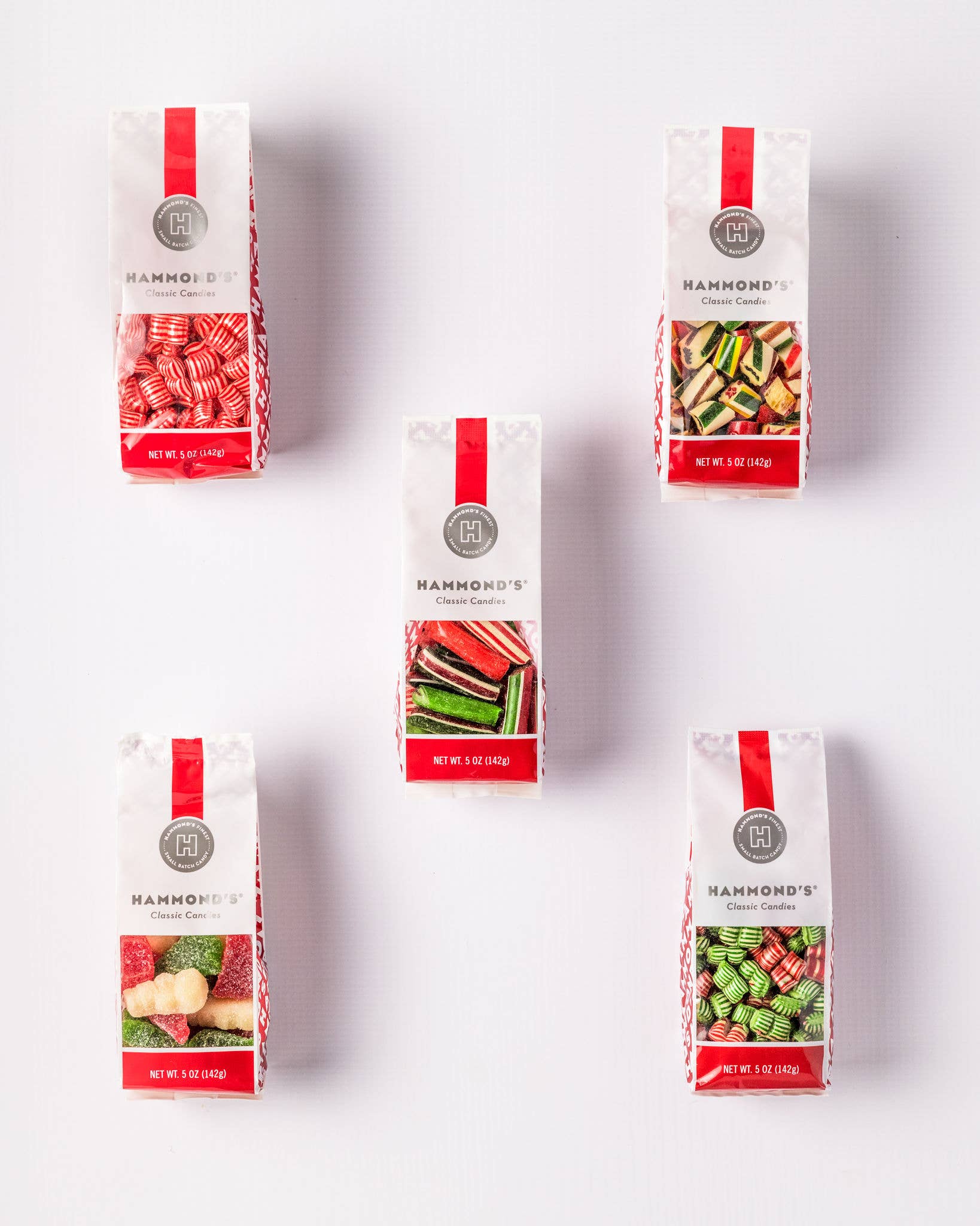 Hammond's Candies - Wholesale Hard Candy - Classic Candy - Assorted Christmas Mix - 5 oz Gift Bag3