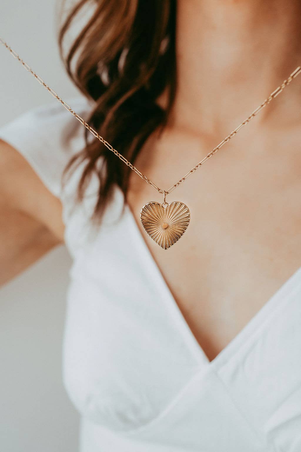 True by Kristy Jewelry - Wholesale Pendant/Charm Necklace - Soulmate Heart Love Necklace Gold Filled5