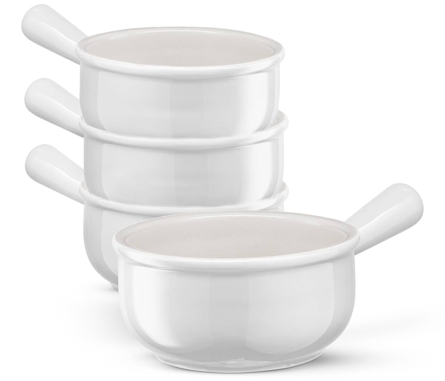 Kook - Wholesale Serve Bowl - Kook French Onion Soup Crocks, Ceramic, 18 oz, Set of 47