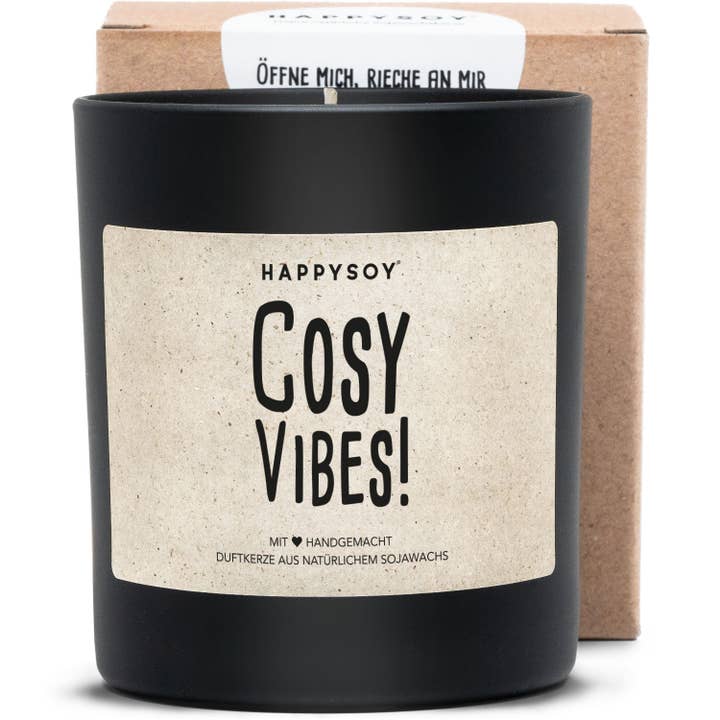 Duftkerze | Cosy Vibes! für den Großhandel von Happysoy