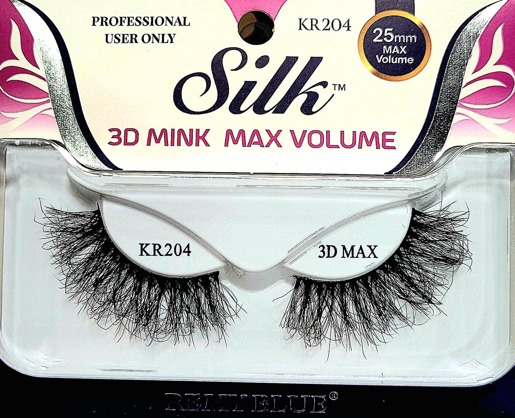 AEsthetic - Venta al por mayor Pestañas postizas - PESTAÑAS DE VISÓN DE SEDA 3D REMY BLUE15