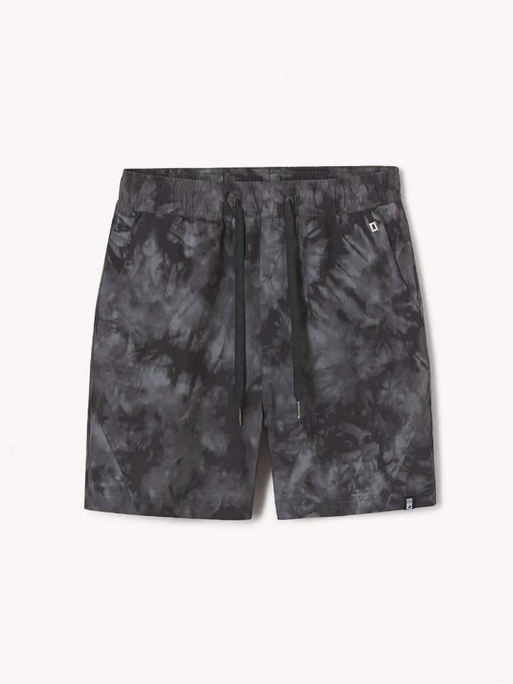 Versatility Short 5": Tie-Dye nero con fodera per la vendita all'ingrosso da parte di Glyder