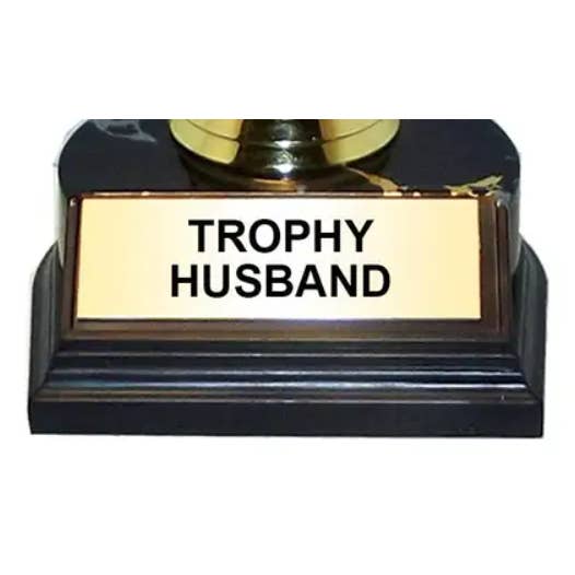 AAHS Enterprises - Wholesale Decorative Figurine - Valentine's Trophy - Trophy Husband - Gold - (7 inches)1