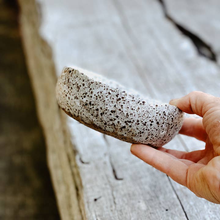 River Ceramics - Wholesale Serving bowl - White Speckle Serving Bowls - Handmade2