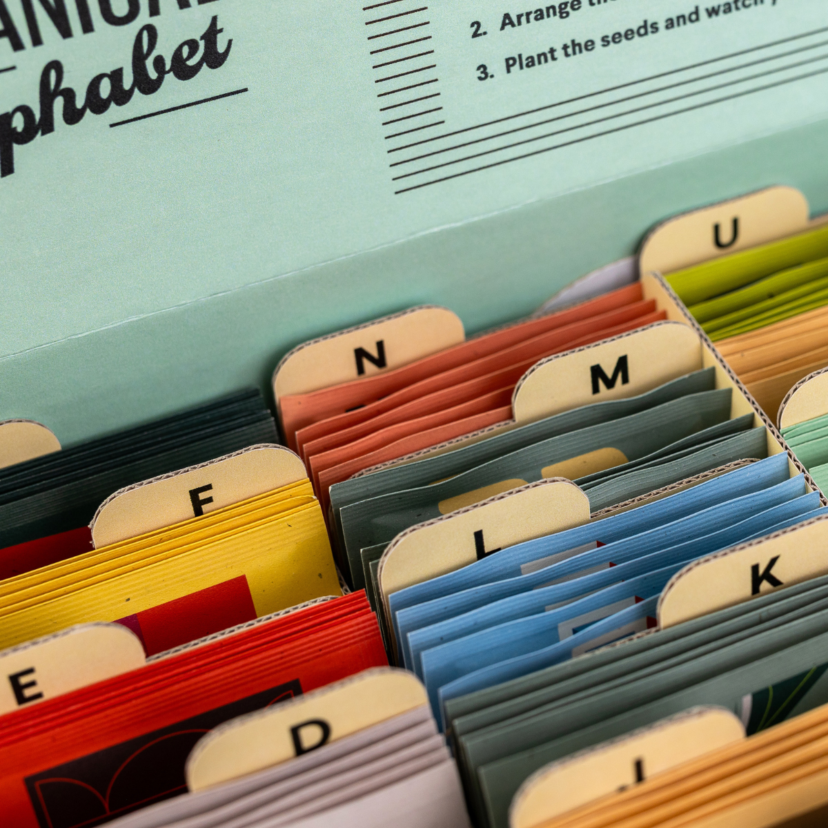 Piccolo Seeds – wholesale Frön – Botaniska alfabetet - komplett display3