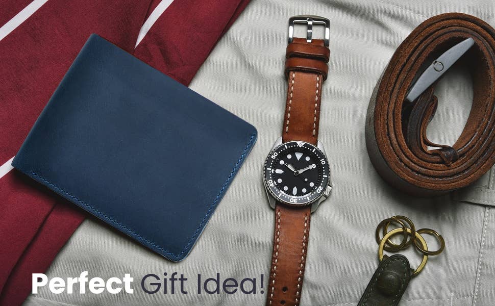 American Leather Goods - Wholesale Wallet - Men's - Genuine Leather Wallet for Men with Flap out ID Window14